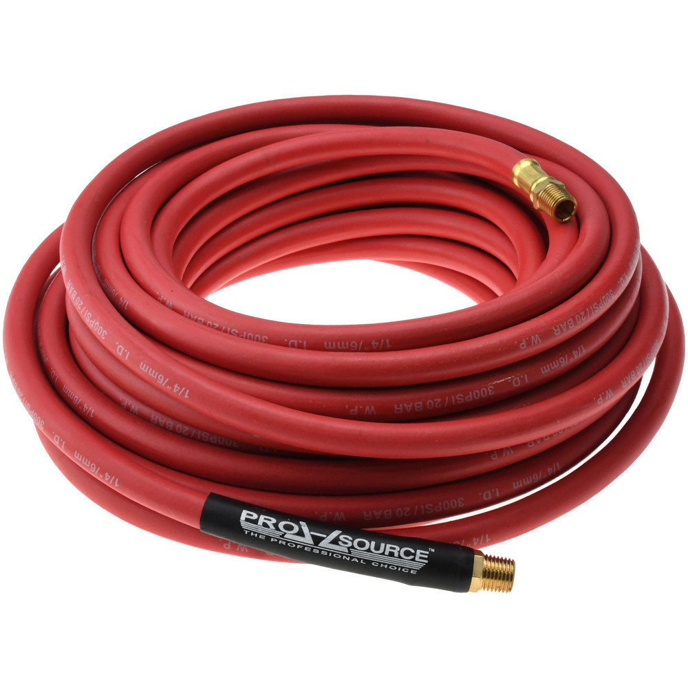 Dino-Hide Air & Multi-Purpose Hose: Hose Type: Multipurpose Air Hose; Length Ft. (Feet): 15; Type: Rubber Air Hose; Inside Diameter (Inch): 3/8 - WLEPRO3815