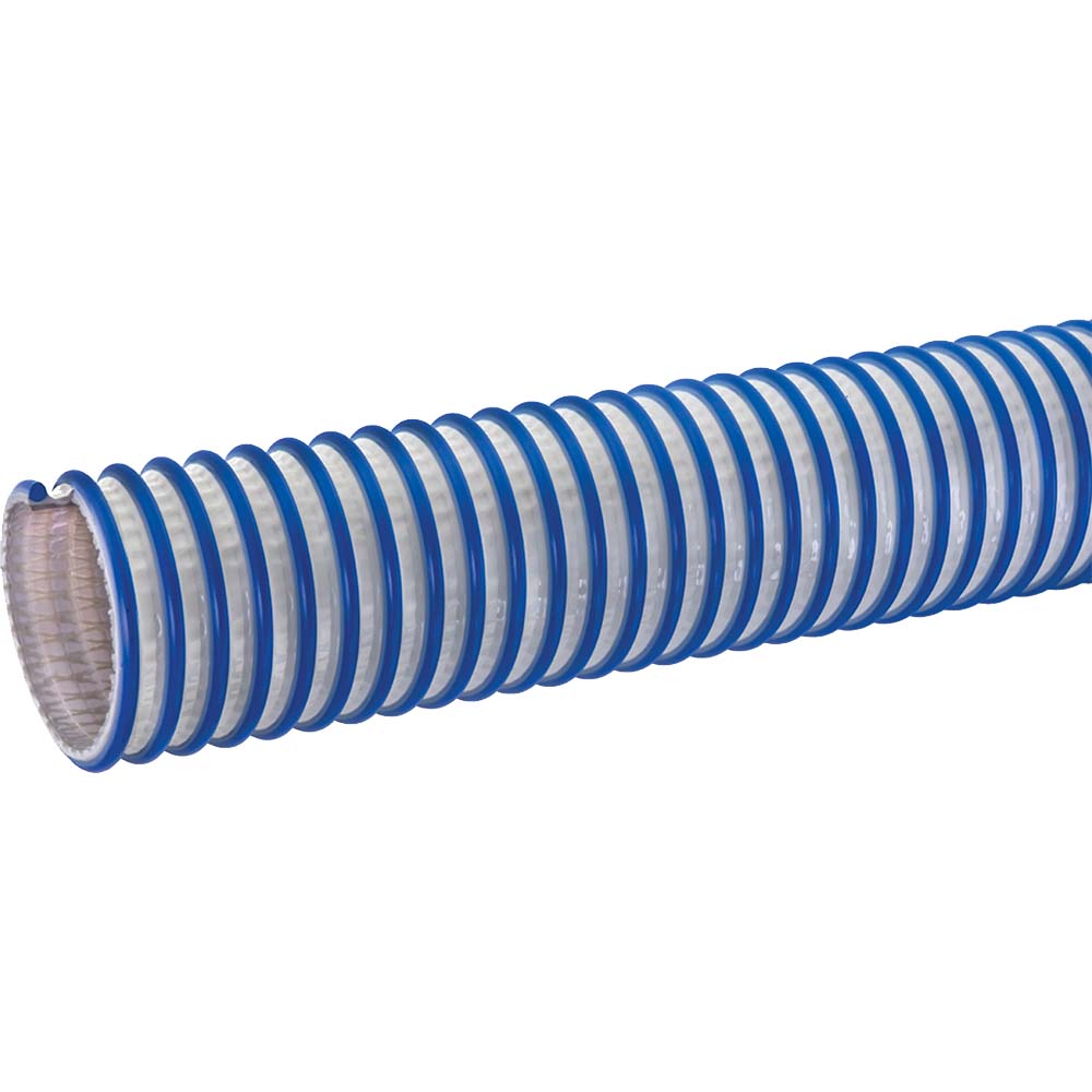Kuriyama of America Food & Beverage Hose: 1-1/2" ID, 1.95" OD, Priced as 1' Increments, 5' Minimum Cut Length - TAQ150