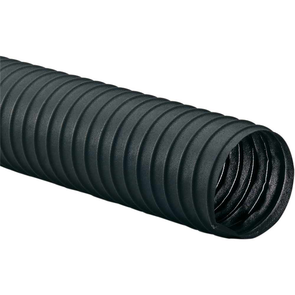 Flexaust Duct Hose: Neoprene, 2" ID, 29 Hg Vac Rating, 30 psi - 1400200025
