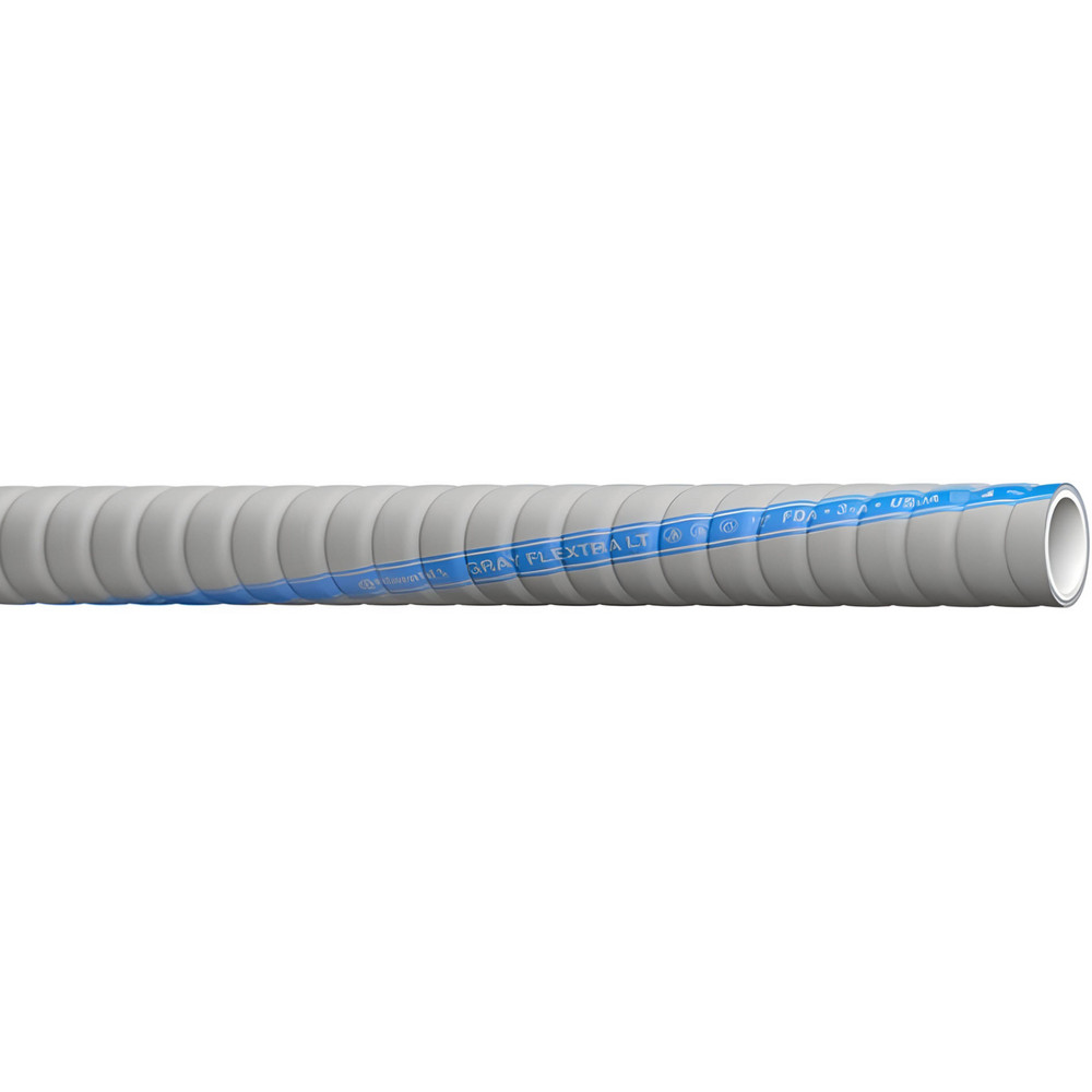 Parker Food & Beverage Hose: Connection Type: Clamp-on; Minimum Working Temperature (Deg C): -40; Maximum Working Temperature (F): 212.000 - 7680-8-WHT-RL