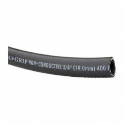 Parker Push-on Air Hose: 5/8" ID, Priced as 1' Increments, 20' Minimum Cut Length, 250' Total Coil Length - 801-10-GRA-RL