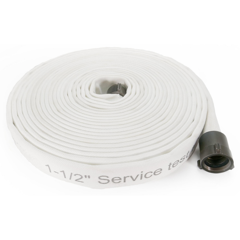 RubberWorx Water Suction & Discharge Hose: 1-1/2" ID, 1.688" OD, 50' Long - MILL15X50BRNSPH