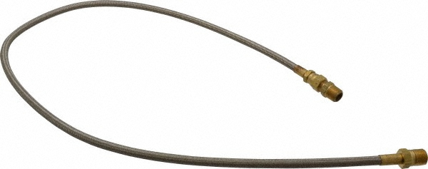 Made in USA 12" OAL, 7/8" ID, 1,000 Max psi, Flexible Metal Hose Assembly - 03319068