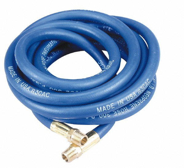 Coilhose Pneumatics Air Hose: 1/4" ID, 1/2" OD, 12' - R14012N