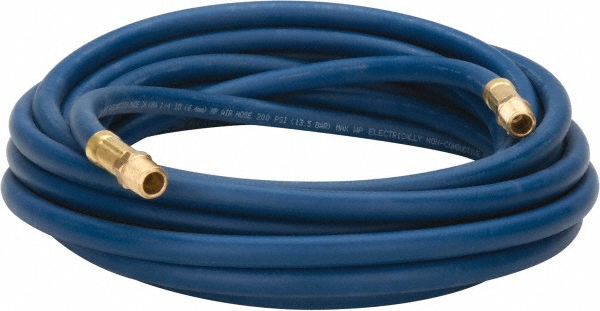 Coilhose Pneumatics Air Hose: 1/4" ID, 1/2" OD, 12' - R14012N