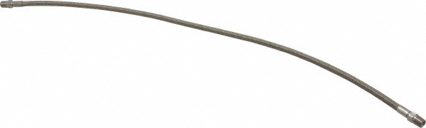 Made in USA 24" OAL, 3/16" ID, 3,000 Max psi, Flexible Metal Hose Assembly - 03319357