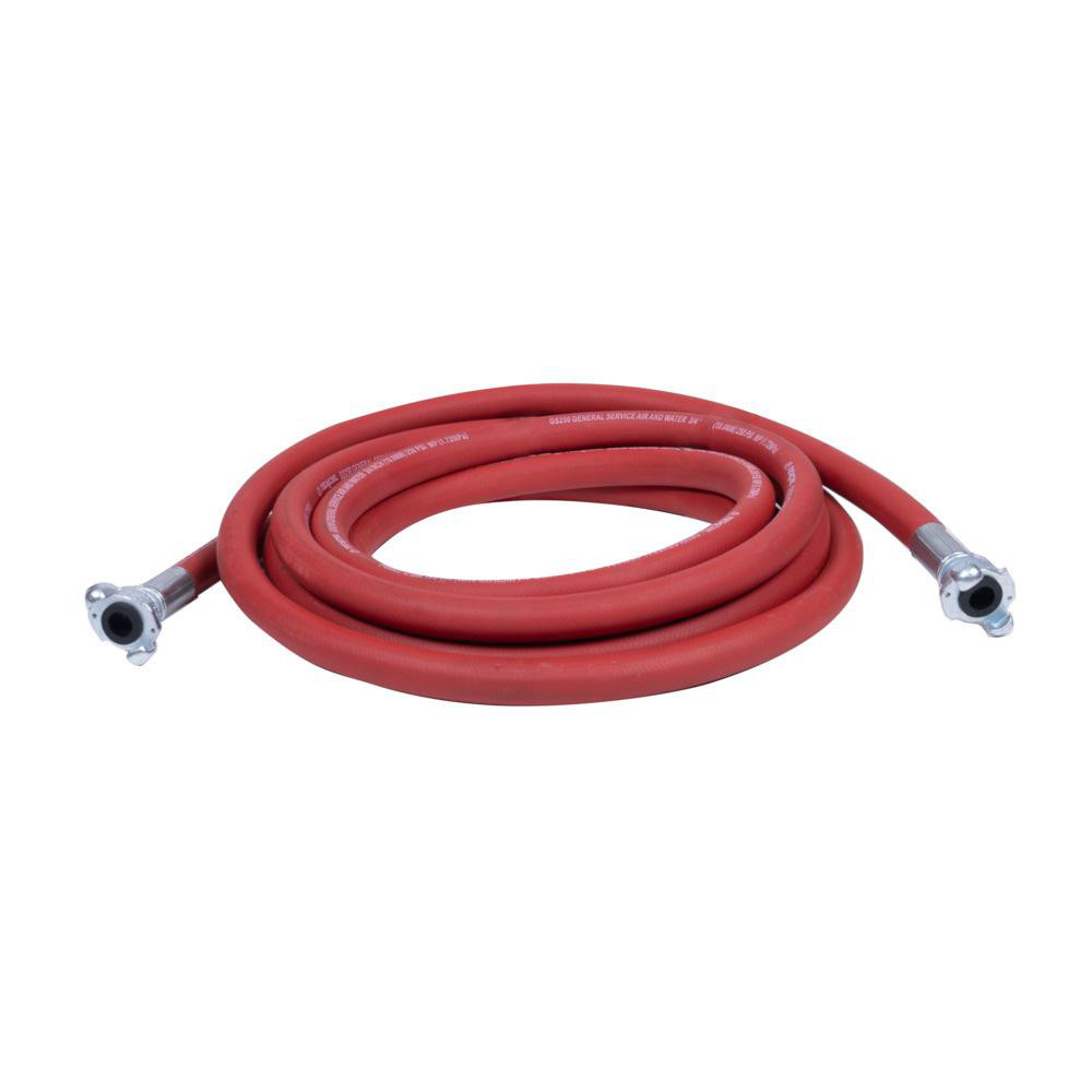 Guardair Air & Multi-Purpose Hose: Hose Type: Multipurpose Air Hose; Length Ft. (Feet): 25; Type: General Purpose; Inside Diameter (Inch): 3/4 - 34X25GP