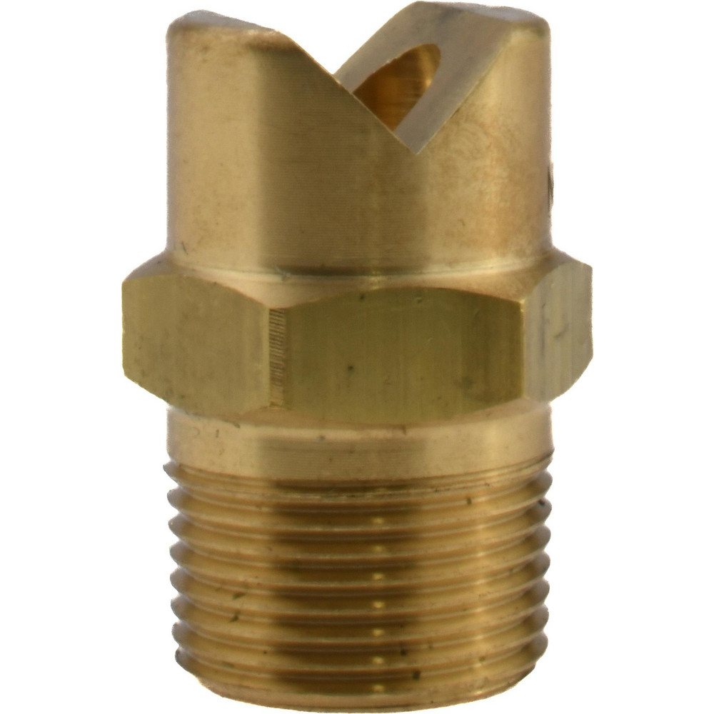 Bete Fog Nozzle Brass Maximum Free Passage Nozzle: 1/2" Pipe, 120 ° Spray Angle - 1/2MP250W@4