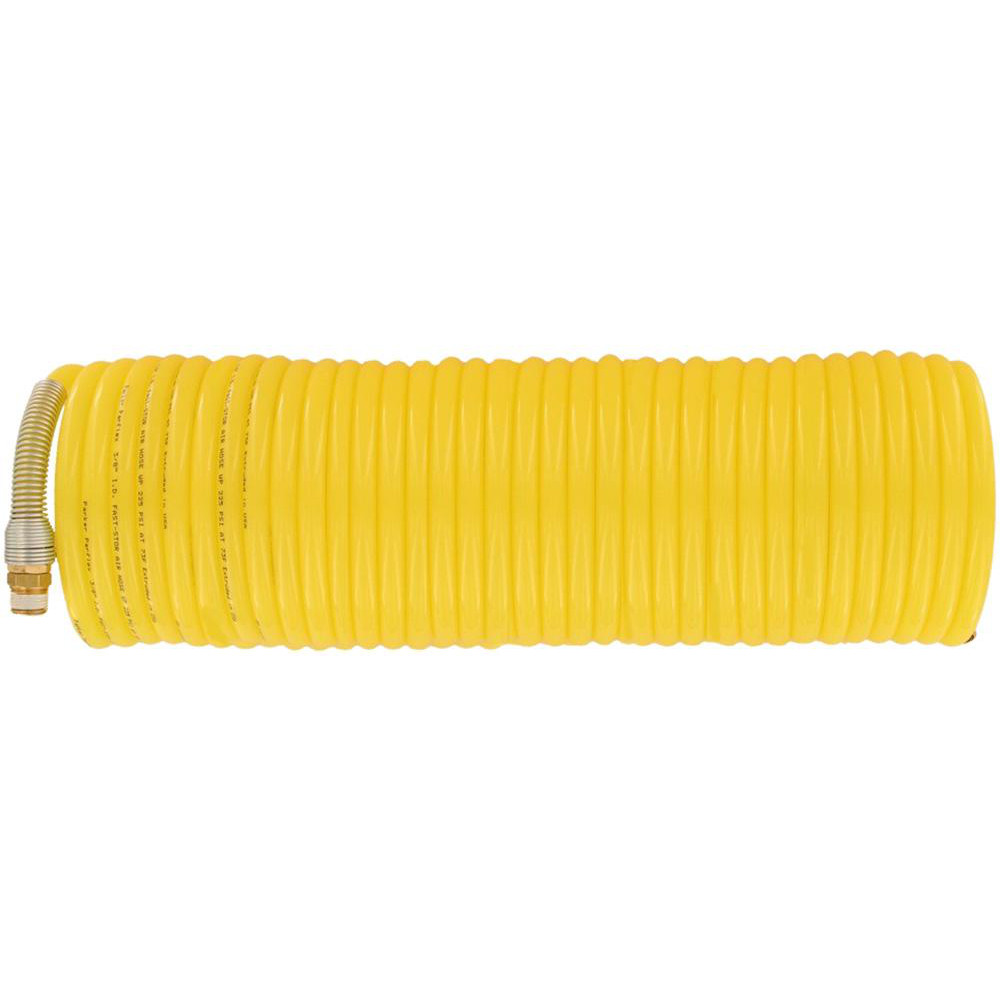 Parker Air & Multi-Purpose Hose: Hose Type: Jackhammer Hose, Multipurpose Air Hose, Sledgehammer Hose; Length Ft. (Feet): 12; Type: Coiled Hose; Inside Diameter (Inch): 3/8 - NFS-06-012