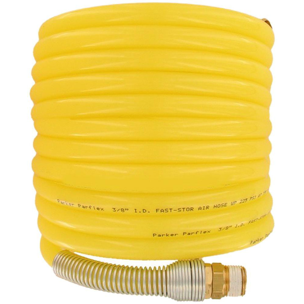 Parker Air & Multi-Purpose Hose: Hose Type: Jackhammer Hose, Multipurpose Air Hose, Sledgehammer Hose; Length Ft. (Feet): 12; Type: Coiled Hose; Inside Diameter (Inch): 3/8 - NFS-06-012