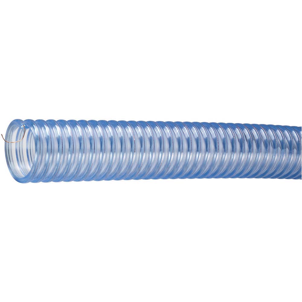 Kuriyama of America Food & Beverage Hose: 1" ID, 1.3" OD, 10' Long - WT100-10CESS
