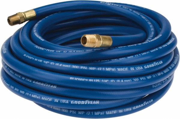 Continental ContiTech Multipurpose Air Hose: 1/4" ID, 75' - PLY02530-75-51