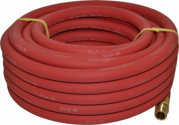 Patriot Pro Air & Multi-Purpose Hose: Hose Type: Multipurpose Air Hose; Length Ft. (Feet): 15; Type: Rubber Air Hose; Inside Diameter (Inch): 1/2 - PPPRO1215