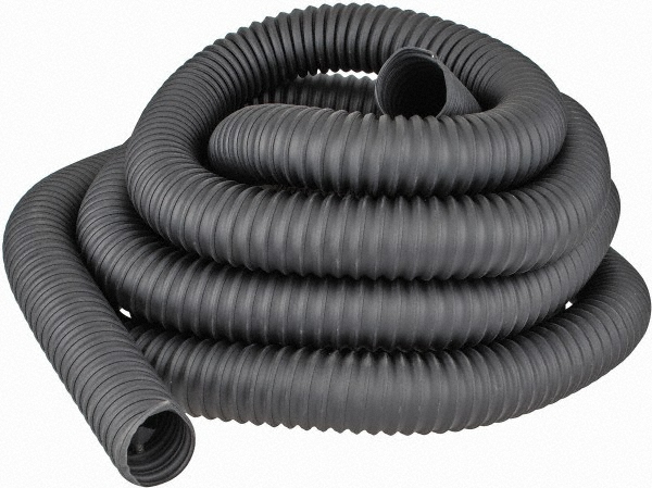 Hi-Tech Duravent Blower Duct Hose: Rubber, 2" ID, 15 psi - 200102001025