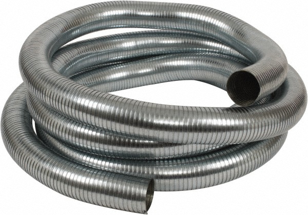 Kuriyama of America Flexible Metal Duct Hose: .010 - .012 in - HTS41000425X25
