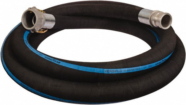 Continental ContiTech Water Suction & Discharge Hose: Synthetic Rubber - RSG150-20MF-M