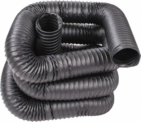 Hi-Tech Duravent Blower Duct Hose: Steel, 4" ID, 33 psi - 111004000825