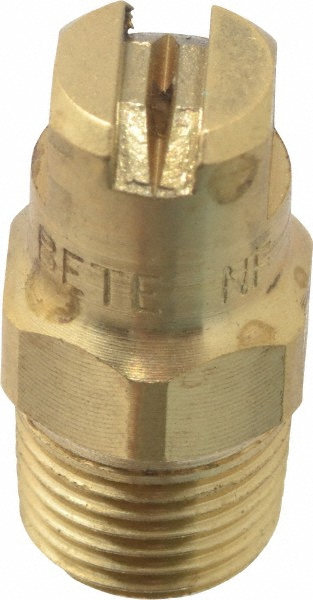 Bete Fog Nozzle Polyvinylchloride Low Flow Whirl Nozzle: 1/8" Pipe, 120 ° Spray Angle - 1/8WL-1/2 120@1