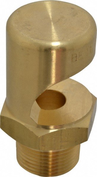 Bete Fog Nozzle Polyvinylchloride Low Flow Whirl Nozzle: 1/8" Pipe, 120 ° Spray Angle - 1/8WL-1/2 120@1