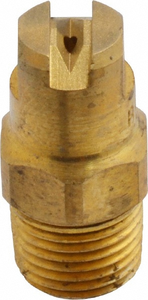 Bete Fog Nozzle Polyvinylchloride Low Flow Whirl Nozzle: 1/8" Pipe, 120 ° Spray Angle - 1/8WL-1/2 120@1