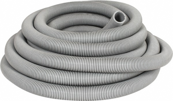 Flexaust Duct Hose: Polyethylene, 4" ID, 29 Hg Vac Rating, 8 psi - 6040008050