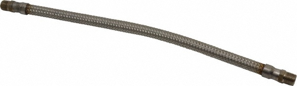 Made in USA 18" OAL, 3/4" ID, 600 Max psi, Flexible Metal Hose Assembly - 48420178