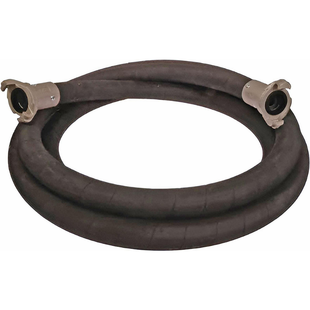 Alliance Hose & Rubber 1" Inside x 1.88" Outside Dia, Grade 0 Synthetic Rubber, Sandblast Hose - SBE100-50QC-M