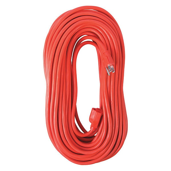 Bergen Industries Extension Cord, 14 AWG, Outdoor, 14/3, 1 Outlets, 100 ft - OC100143