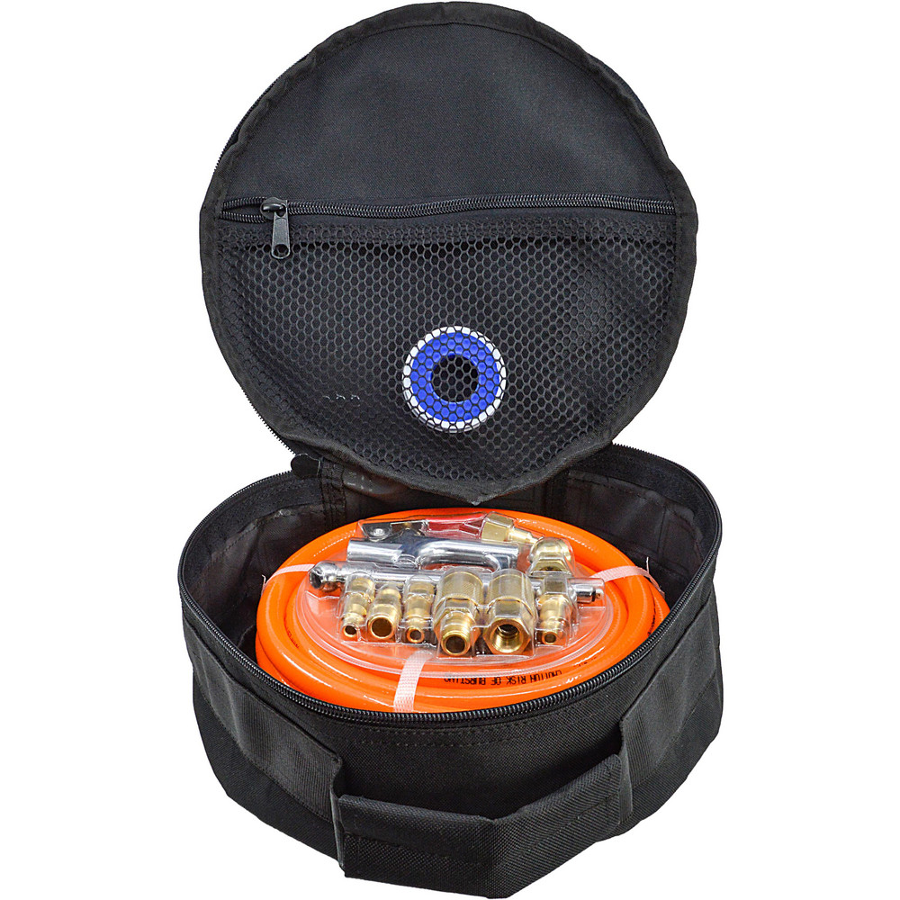 AvaGard Air & Multi-Purpose Hose: Hose Type: Multipurpose Air Hose; Length Ft. (Feet): 25; Type: PVC Air Hose; Inside Diameter (Inch): 3/8 - AVGPV3825KIT-9