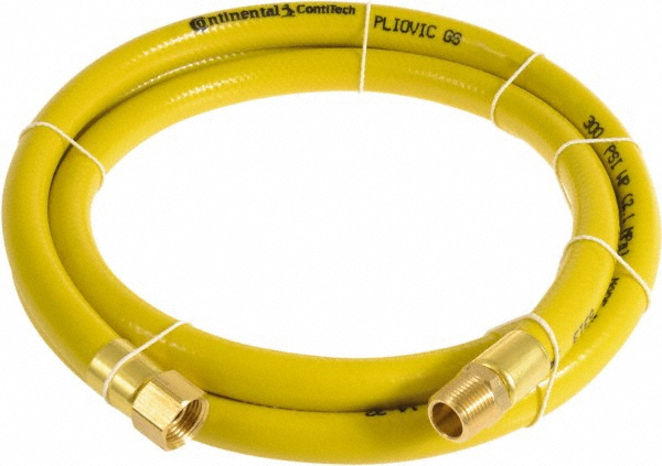 Continental ContiTech Multipurpose Air Hose: 1/4" ID, 75' - PLY02530-75-31