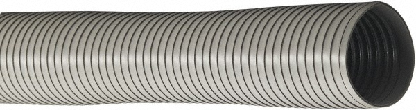 Flexaust Duct Hose: Polyvinylchloride, 8" ID, 3.676 Hg Vac Rating, 2 psi - 7907-800010