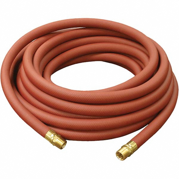 Reelcraft Low Pressure Air & Water Hose: 3/8" ID, 39/64" OD, 70' - S601017-70