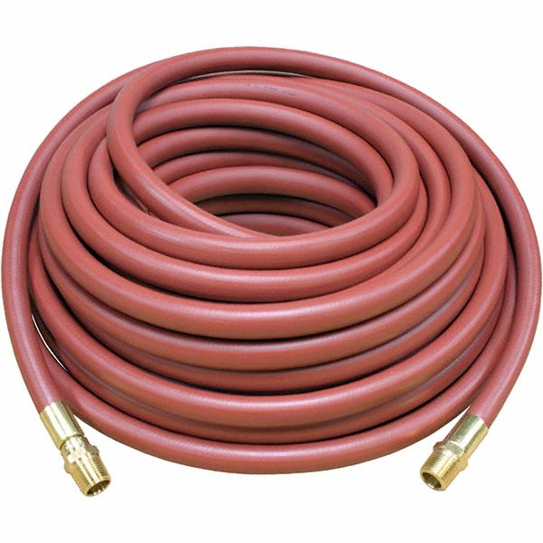 Reelcraft Low Pressure Air & Water Hose: 3/8" ID, 39/64" OD, 70' - S601017-70
