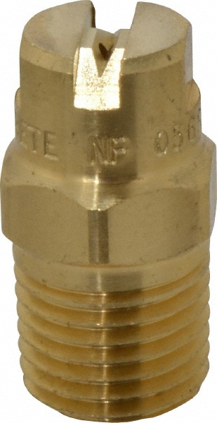 Bete Fog Nozzle Brass Maximum Free Passage Nozzle: 1/2" Pipe, 60 ° Spray Angle - 1/2MP250N@4