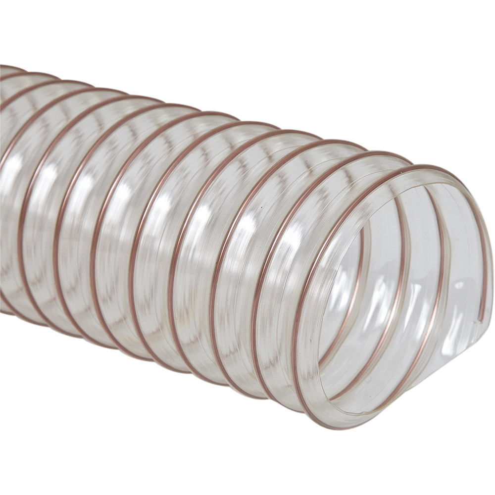 Hi-Tech Duravent Vacuum Duct Hose: Polyurethane, 10" ID, 9 psi - 203110002025
