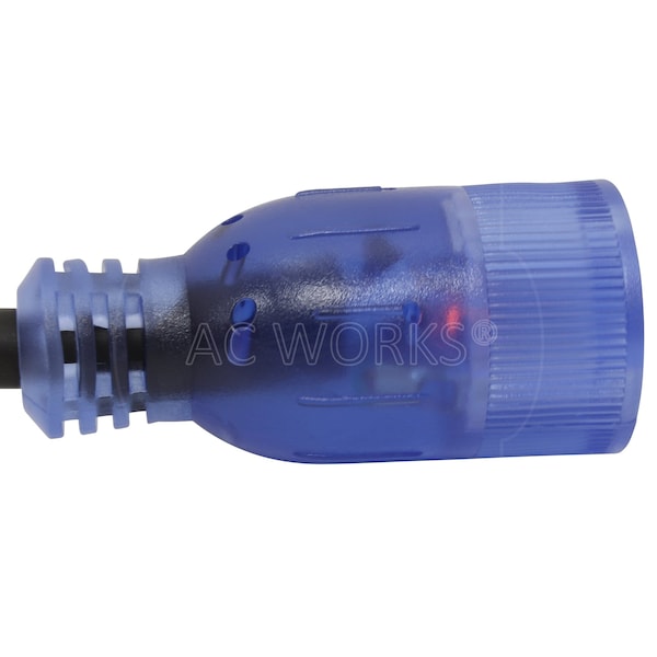 Ac Works SJTW; Cold Weather Extension Cord, 12 AWG, Indoor/Outdoor, 12/3, 1 Outlets, Black, PVC, 5-20P - S520PR-010