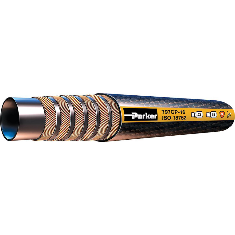 Parker Hydraulic Hose: 1/2, 50, 4000 - 777TC-8-BX