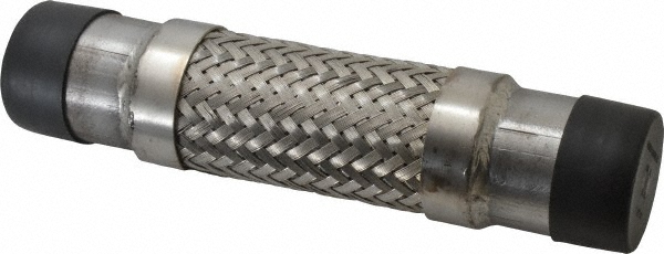 Made in USA 24" OAL, 1-1/2" ID, 410 Max psi, Flexible Metal Hose Assembly - 48423065