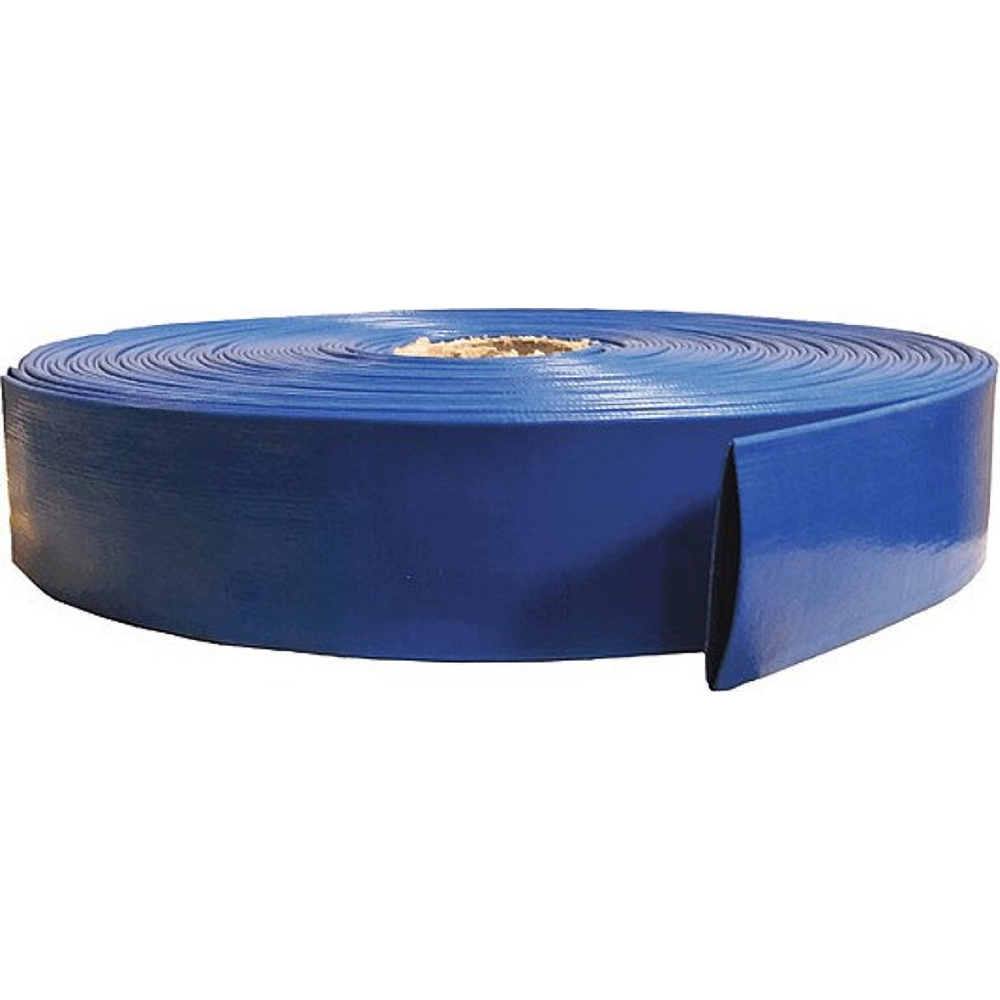 RubberWorx Water Suction & Discharge Hose: 3" ID, 3.32" OD, 25' Long - RWD-3X25-PLA