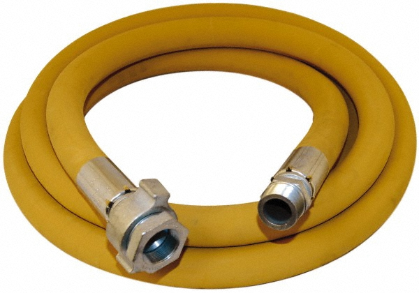 Alliance Hose & Rubber Wire Braid Air Hose: 2" ID, 25' - WBAM200-25MF