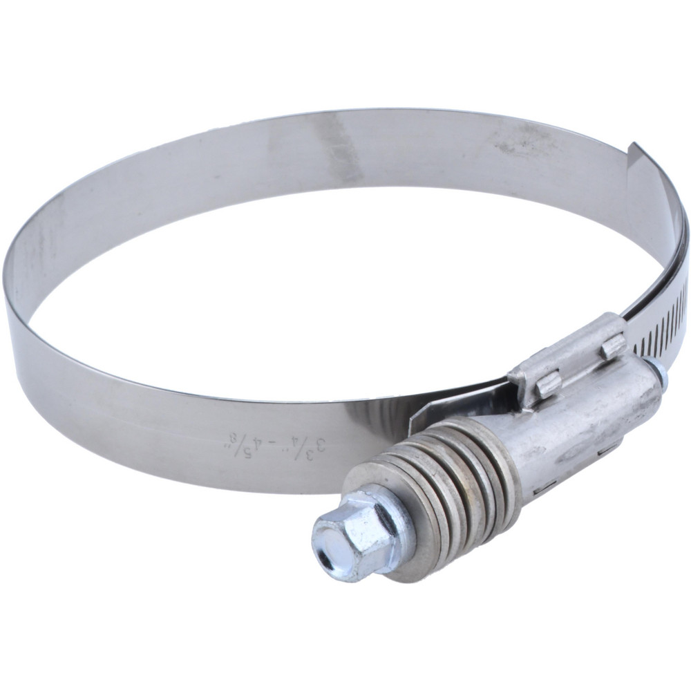 Value Collection Constant Torque Clamp: 6.25 to 7.125" Hose, 5/8" Wide, Stainless Steel - MS09D159181