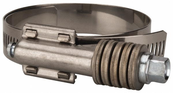 Value Collection Constant Torque Clamp: 6.25 to 7.125" Hose, 5/8" Wide, Stainless Steel - MS09D159181