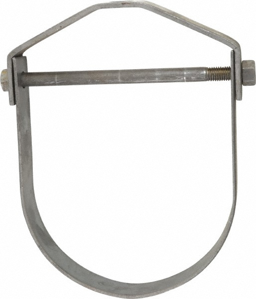 Anvil Adjustable Clevis Hanger: 8" Pipe, Carbon Steel - 0500360623