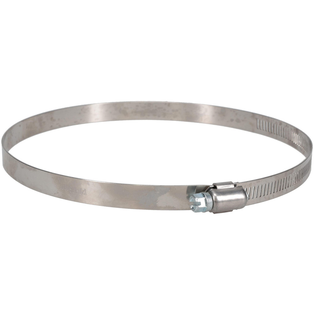 IDEAL TRIDON Worm Gear Clamp: SAE 104, 4-1/8 to 7" Dia, Stainless Steel Band - M632104106