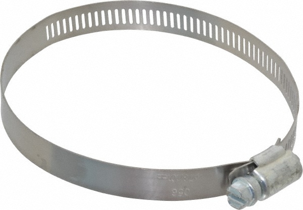 IDEAL TRIDON Worm Gear Clamp: SAE 56, 3-1/16 to 4" Dia, Stainless Steel Band - M613056706