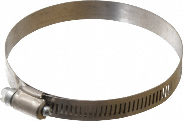 IDEAL TRIDON Worm Gear Clamp: SAE 56, 3-1/16 to 4" Dia, Stainless Steel Band - M613056706