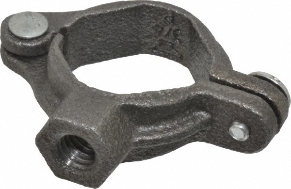 Anvil Pipe & Cable Clamps: Clamp Type: Split Clamp; Clamp Color: Gray; Material: Malleable Iron; Load Capacity (Lb.): 180.000 - 0560018972