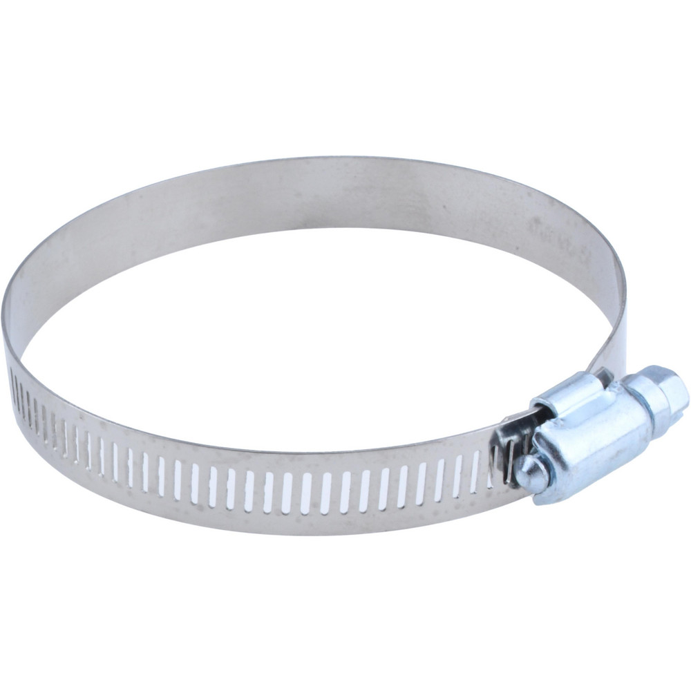 IDEAL TRIDON Worm Gear Clamp: SAE 48, 2-9/16 to 3-1/2" Dia, Stainless Steel Band - 632048102