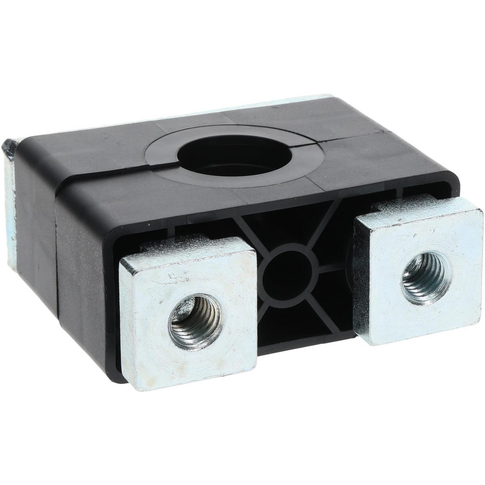 HYDAC 2.87" Wide x 1.89" High x 1.18" Deep, Polypropylene Heavy Duty C-Rail Mount Vibration-Control Clamp - 2209699