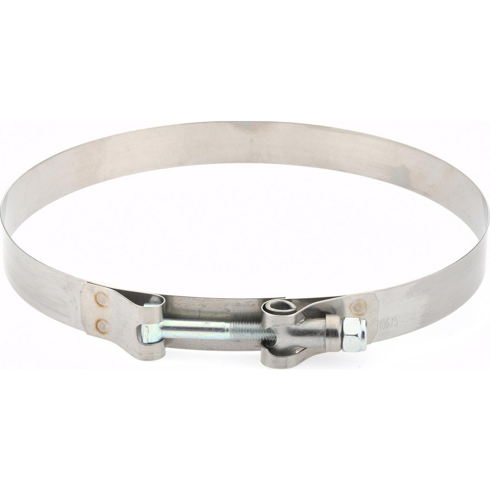 Campbell Fittings T-Bolt Band Clamp: 3/4" Wide, Stainless Steel - 30050-0675-051